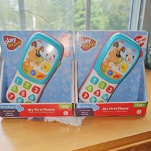 My First Phone Toy..bilingual Settings Set Of 2